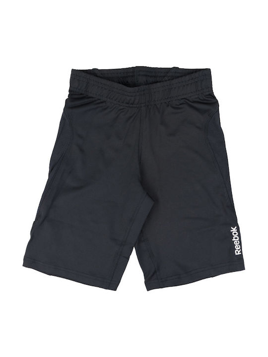 Reebok Αθλητικό Παιδικό Σορτς/Βερμούδα Shorts Μαύρο