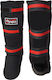 Olympus Sport Low Kick Cotton Curve Hard Shin Guards Adults Black