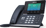 Yealink SIP-T54W Verkabelt IP-Telefon mit 16 Linien in Schwarz