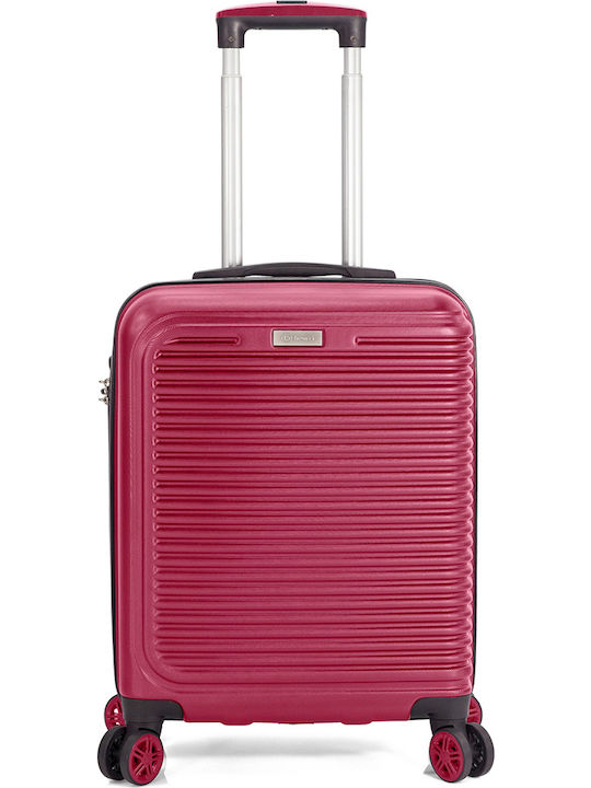 Benzi Valiză Mare De Călătorie Dură Fuchsia Cu 4 Roți Înălțime 70cm