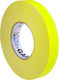 Pro Tapes Gaff Neon Yellow Self-Adhesive Fabric Tape Yellow 24mmx25m 1pcs
