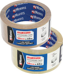 Morris Verpackungsfolie Durchsichtig Geräuscharm 38mm x 60m Transparent