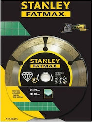 Stanley Δίσκος Κοπής Δομικών Υλικών 89mm
