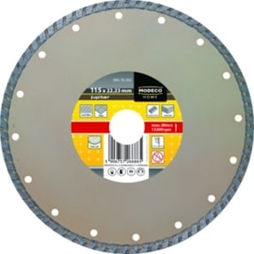 Modeco Δίσκος Κοπής Διαμαντέ Jupiter 125mm Δίσκος Κοπής Δομικών Υλικών 125mm
