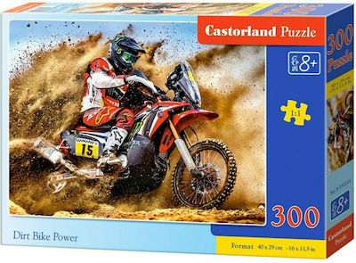 Kids Puzzle Dirt Bike Power for 8++ Years 300pcs Castorland