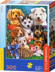 Kids Puzzle Puppies for 8++ Years 300pcs Castorland