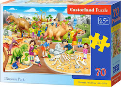 Puzzle pentru Copii Dinosaur Park 70buc Castorland