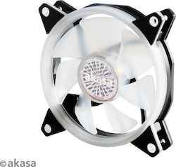 Akasa Vegas R7 Ventilator Carcasă 120mm cu Iluminare RGB și Conexiune 3-Pin 1buc