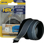 HPX Zip Fix Selbstklebend Klettverschluss-Band Schwarz 20mmx1m 1Stück ZF2001