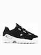 D-Formation Γυναικεία Chunky Sneakers Μαύρα