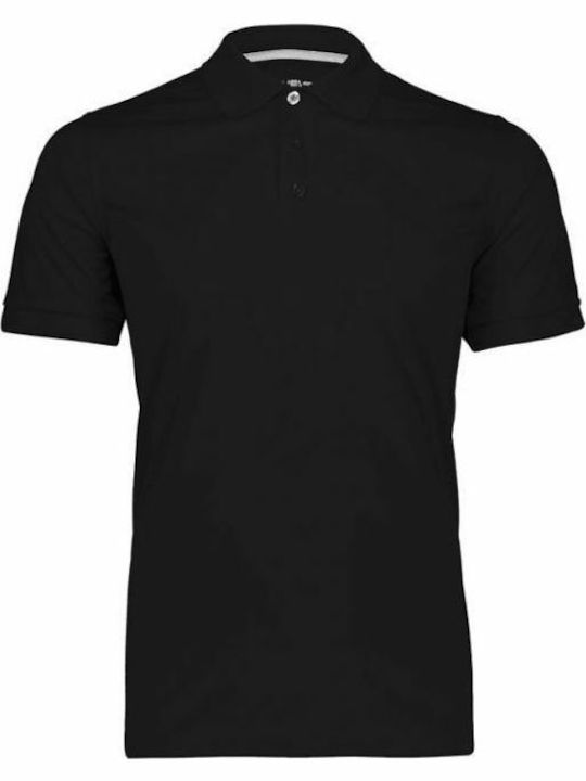 CMP Herren Shirt Kurzarm Polo Schwarz
