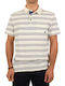 Nautica Herren Kurzarmshirt Polo Weiß KR6406-133