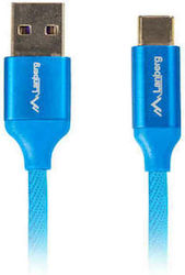 Lanberg USB 2.0 USB-C masculin - USB-A 1m (CA-USBO-22CU-0010-BL) Lanberg USB 2.0 USB-C masculin - USB-A 1m (CA-USBO-22CU-0010-BL)