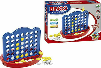 ToyMarkt Brettspiel Bingo In A Line für 2 Spieler 5+ Jahre 891484