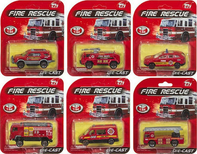 ToyMarkt Die Cast Fire Rescue (6 Σχέδια)