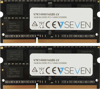 V7 16ГБ DDR3 RAM с Скорост 1866 за Лаптоп