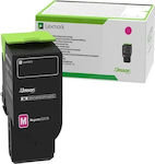 Lexmark 78C2UME Original Toner Laser Printer Magenta High Yield 7000 Pages