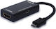 Savio Μετατροπέας HDMI female σε micro USB male 1τμχ CL-32