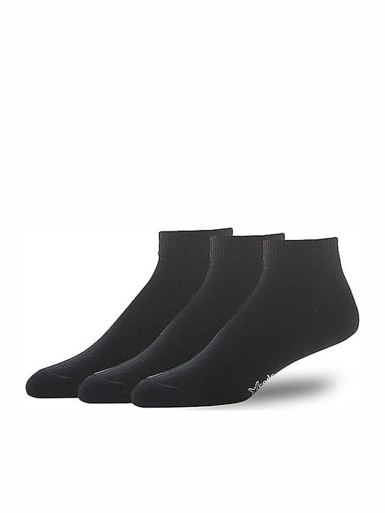 Xcode Αθλητικά Παιδικά Σοσόνια 3P Ankle Μαύρα 3...