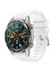 Каишка Силикон Бял (Huawei Watch 3 / Huawei Watch GT 2 Pro - Часовник Huawei Watch 3 / Huawei Watch GT 2 Pro)
