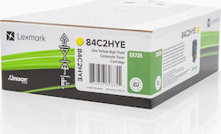 Lexmark 84C2HYE Toner Galben Genuin Program De Returnare Lexmark 84C2HYE Toner Galben Genuin Program De Returnare