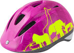 Force Fun Animals Kids' Helmet for City Bike Pink