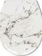 Kleine Wolke Marble Toilettenbrille Soft-Close Kunststoff 45x37cm Mehrfarbig