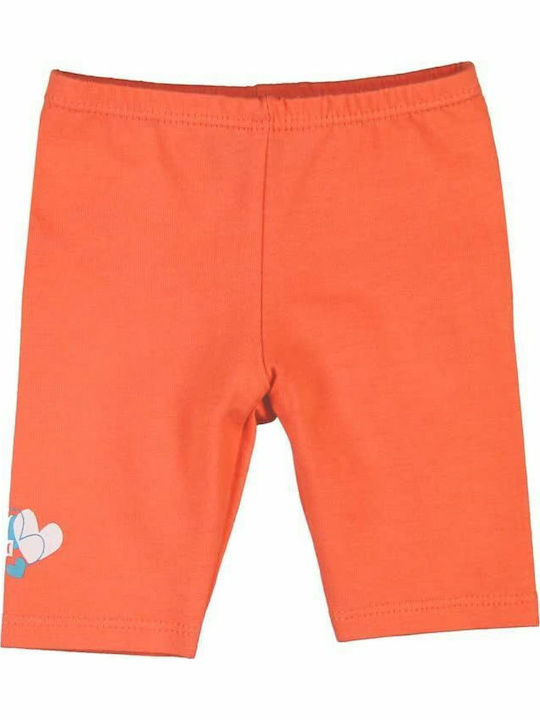 Boboli Kids Legging Short Orange