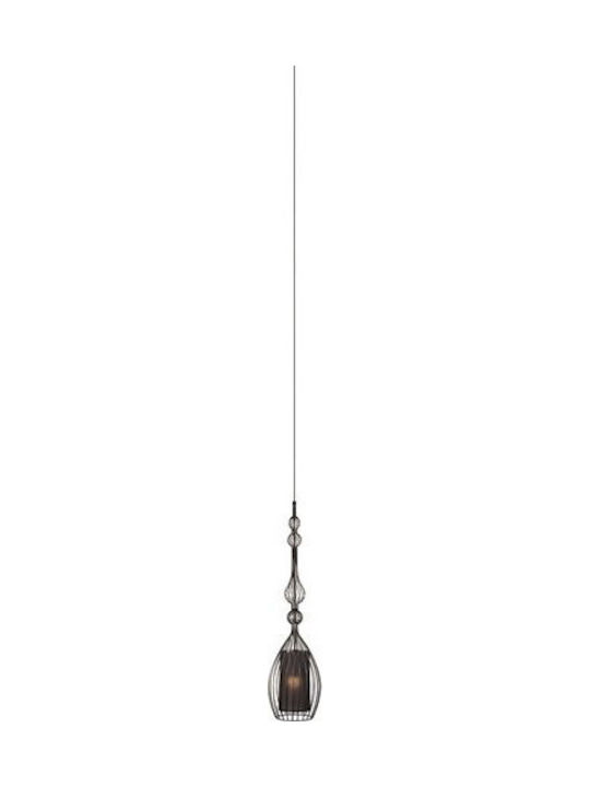 Nowodvorski Abi L Pendant Light Single-Light for Socket E27 Black