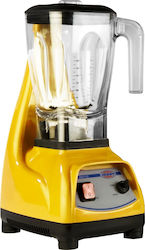 Johny AK/12 ECO Comercial Blender 1.2kW Yellow cu Capacitatea Canii 2.5lt 24.5x18x45cm