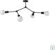 Nowodvorski Twig Modern Metal Ceiling Light with Socket E27 55pcs Black