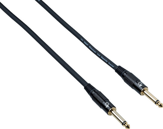 Bespeco Kabel 6,3mm Stecker - 6,3mm Stecker 3m Schwarz (EAJJ300)