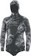 Seac Murena Diving Jacket Shaved with Chest Pad for Spearfishing Camouflage Gray 5mm