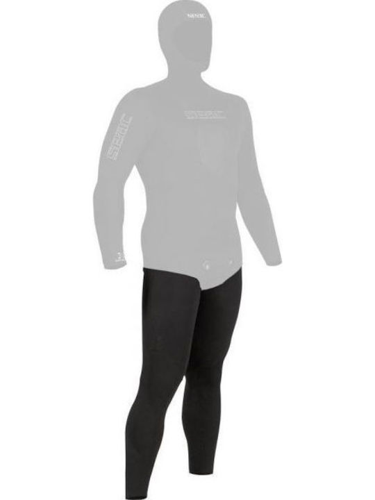 Seac Race Flex Comfort Παντελόνι Κατάδυσης Μαύρο 7mm