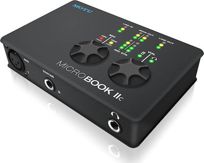 MOTU MicroBook IIc USB to PC External Audio Interface