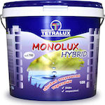 Tetralux Monolux Hybrid Ελαστομερές Ακρυλικό Επαλειφόμενο Στεγανωτικό Πολυουρεθάνης 12kg Λευκό