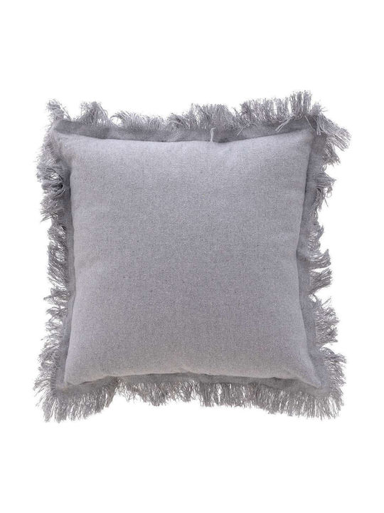 Click Sofa-Kissen aus 100% Baumwolle Grey 40x40cm.