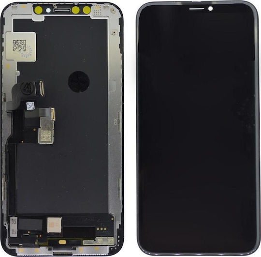 Οθόνη Grade A με Μηχανισμό Αφής για iPhone XS (Μαύρο)