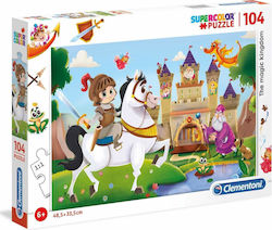 Kinderpuzzle Magisches Königreich für 6++ Jahre 104pcs Clementoni