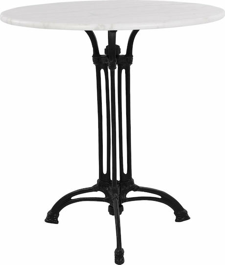 Τραπέζι Καφενείου Brielle 60x60x74 Λευκό Τραπέζι Καφενείου Brielle 60x60x74 Λευκό