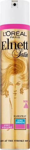 L'Oreal Paris Elnett Satin Spray Very Volume Extra Strenght Haarspray für Volumen 300ml