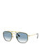 Ray Ban The Marshal II Unisex Sunglasses with Black Metallic Frame and Blue Gradient Lens RB3648M 9167/3F