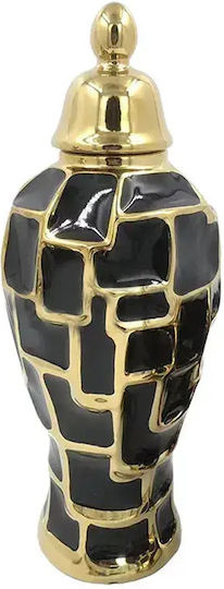 Imperial Βάζο Κεραμικό 5010 Μαύρο Y40cm