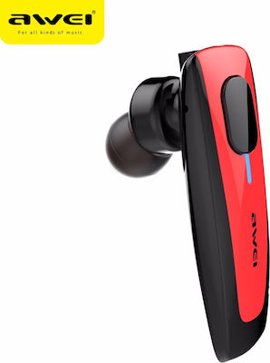 Awei N3 In-ear Bluetooth Handsfree Earphone Red