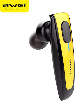 Awei N3 In-ear Bluetooth Handsfree Earphone Yellow