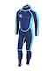 Scuba Force Saily Kids Full Wetsuit Double-Lined with Zip Red 3mm