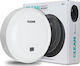 Clean Smart Robot Cleaner Robot Vacuum Cleaner White