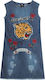 Guess J81K30-D2E20 Kids Dress Denim Sleeveless Blue J81K30D2E20-TPBW