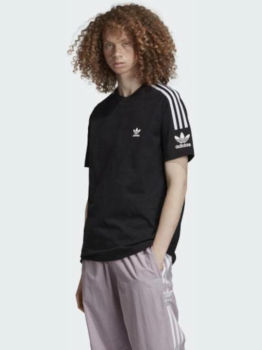 Adidas Ανδρικό T-shirt Κοντομάνικο Μαύρο