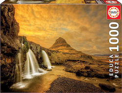 Puzzle Kirkjufellsfoss Waterfall Iceland 2D 1000 Κομμάτια